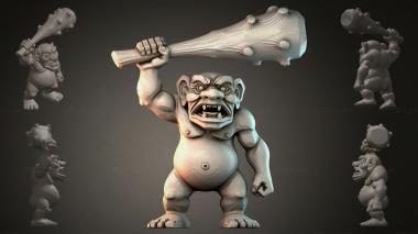 Various figurines STRI_001463 3d model