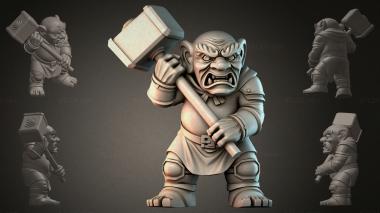 Various figurines STRI_001479 3d model