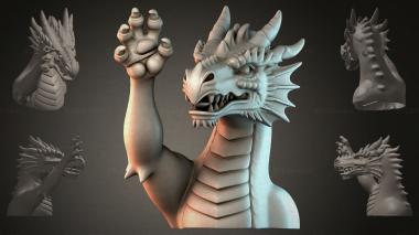 Various figurines STRI_001480 3d model