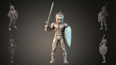 Various figurines STRI_001484 3d model