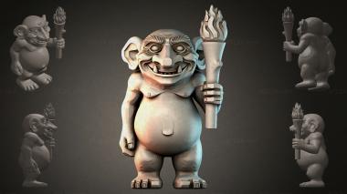 Various figurines STRI_001486 3d model