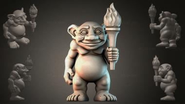 Various figurines STRI_001488 3d model