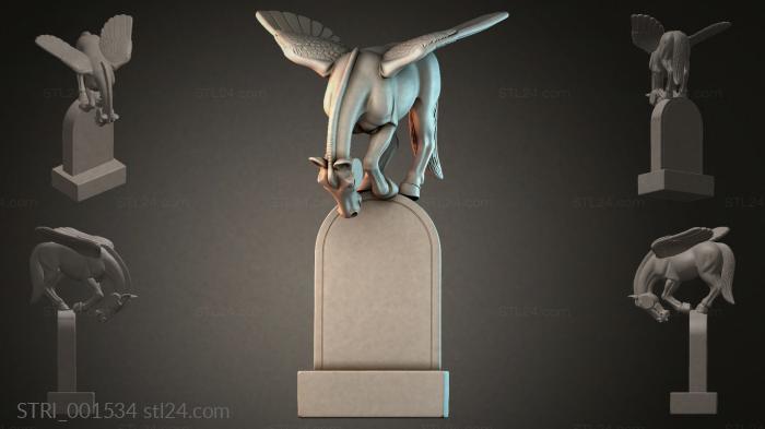 Various figurines (STRI_001534) 3D models for cnc