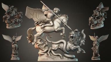 Various figurines STRI_001609 3d model