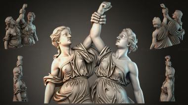 Various figurines STRI_001614 3d model