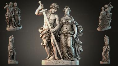 Various figurines STRI_001622 3d model