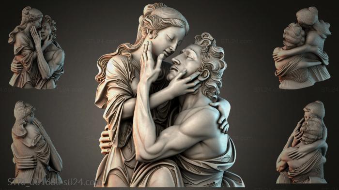 Статуэтки разные (STRI_001680) 3D модель для ЧПУ станка