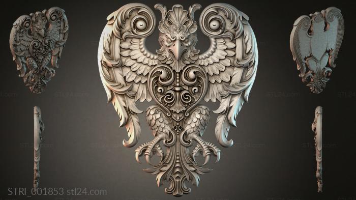 Статуэтки разные (STRI_001853) 3D модель для ЧПУ станка