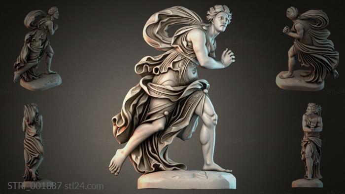 Статуэтки разные (STRI_001887) 3D модель для ЧПУ станка