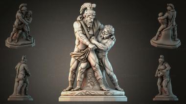 Various figurines STRI_002142 3d model