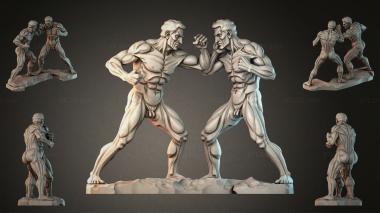 Various figurines STRI_002156 3d model