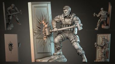 Various figurines STRI_002244 3d model