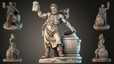 Various figurines STRI_002252 3d model