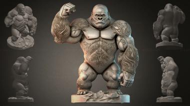 Various figurines STRI_002258 3d model