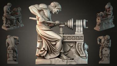 Various figurines STRI_002261 3d model