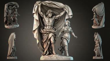Various figurines STRI_002480 3d model