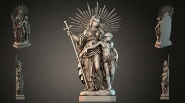 Various figurines STRI_002486 3d model