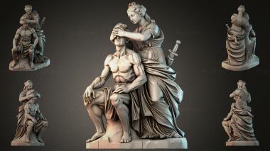 Various figurines STRI_002502 3d model