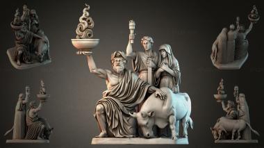 Various figurines STRI_002519 3d model