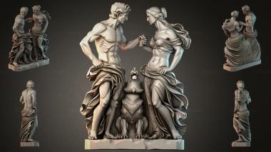 Various figurines STRI_002817 3d model