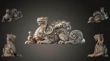 Various figurines STRI_002825 3d model