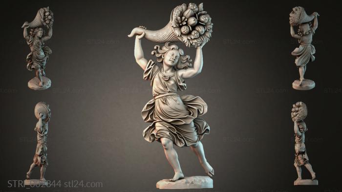 Статуэтки разные (STRI_002844) 3D модель для ЧПУ станка