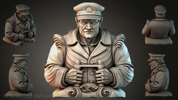Статуэтки разные (STRI_003263) 3D модель для ЧПУ станка