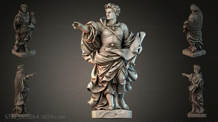 Статуэтки разные (STRI_003264) 3D модель для ЧПУ станка