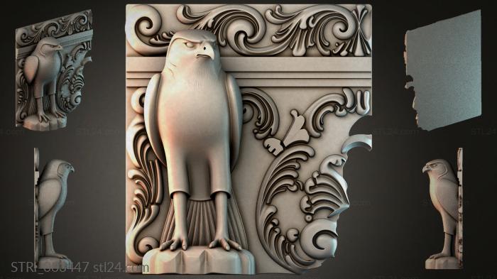 Статуэтки разные (STRI_003447) 3D модель для ЧПУ станка