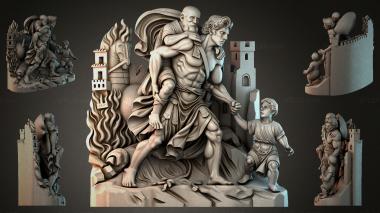 Various figurines STRI_003797 3d model
