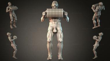 Various figurines STRI_003830 3d model