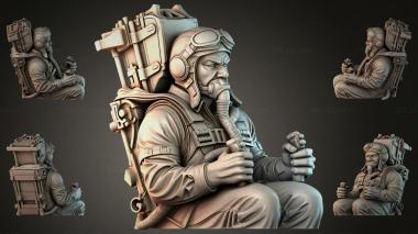 Various figurines STRI_004124 3d model