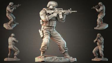 Various figurines STRI_004140 3d model