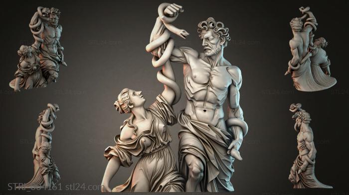 Статуэтки разные (STRI_004161) 3D модель для ЧПУ станка