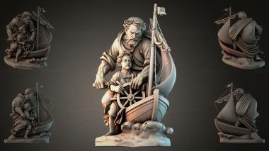 Various figurines STRI_004224 3d model