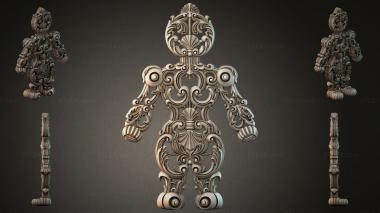Various figurines STRI_004233 3d model