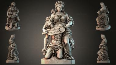 Various figurines STRI_004236 3d model