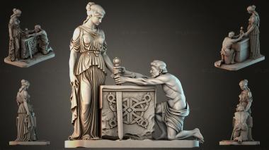 Various figurines STRI_004237 3d model