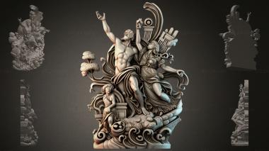 Various figurines STRI_004480 3d model
