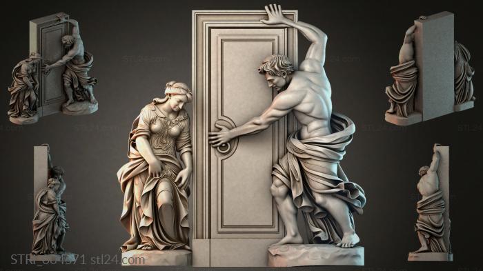 Статуэтки разные (STRI_004571) 3D модель для ЧПУ станка
