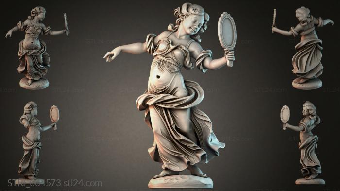 Статуэтки разные (STRI_004573) 3D модель для ЧПУ станка