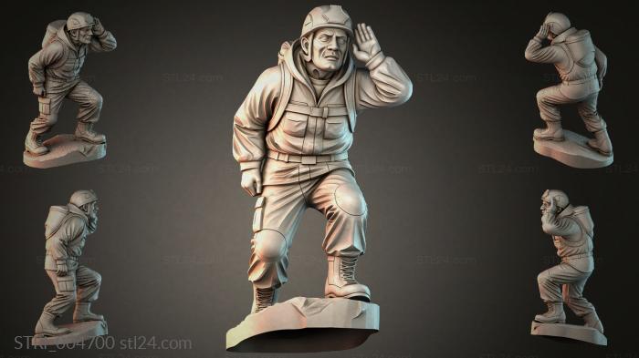 Статуэтки разные (STRI_004700) 3D модель для ЧПУ станка