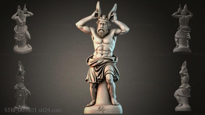 Various figurines (STRI_005101) 3D models for cnc