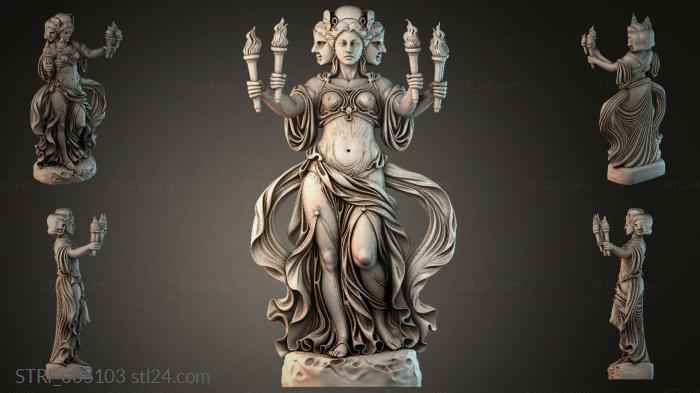 Various figurines (STRI_005103) 3D models for cnc