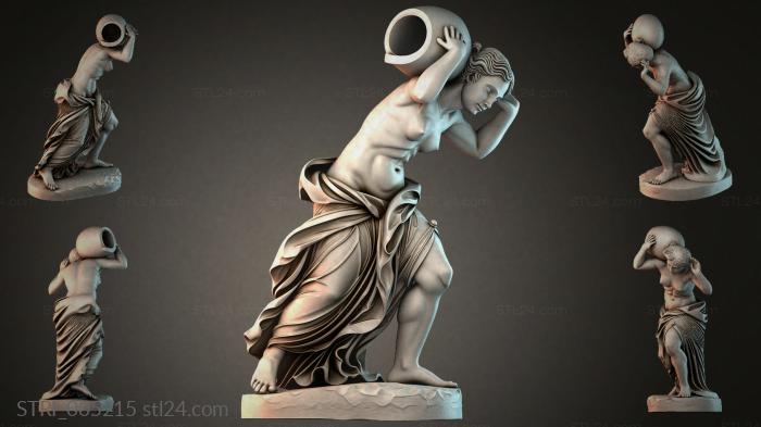 Статуэтки разные (STRI_005215) 3D модель для ЧПУ станка