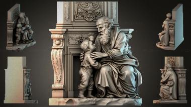 Various figurines STRI_005669 3d model