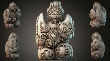 Various figurines STRI_005685 3d model