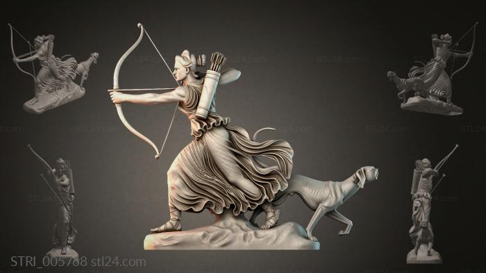 Various figurines (STRI_005768) 3D models for cnc