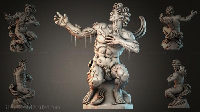 Статуэтки разные (STRI_005812) 3D модель для ЧПУ станка