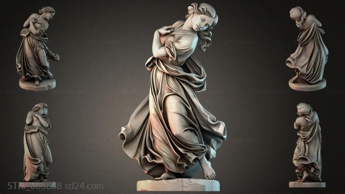 Статуэтки разные (STRI_005838) 3D модель для ЧПУ станка